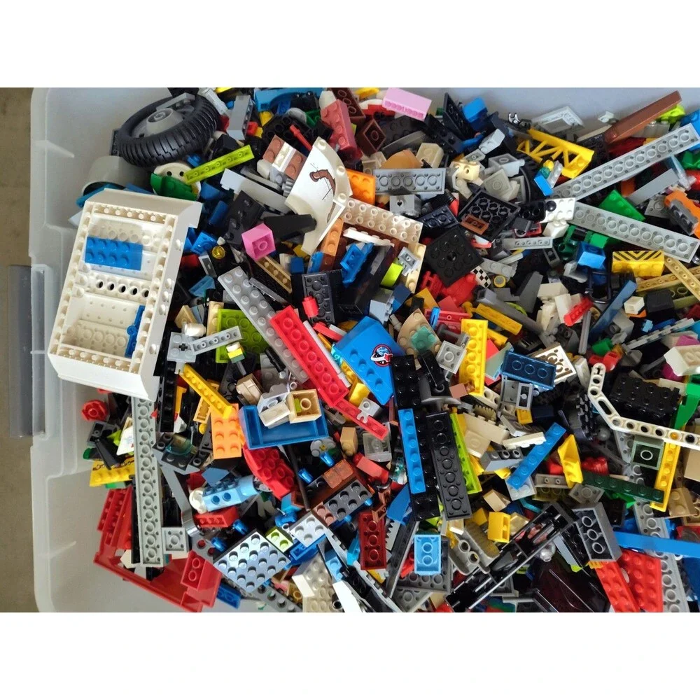 LEGO 5 lbs Pounds Random Parts Pieces Building Blocks Bulk Lot